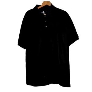 MARK Twain Polo Shirt, black NWT Size L